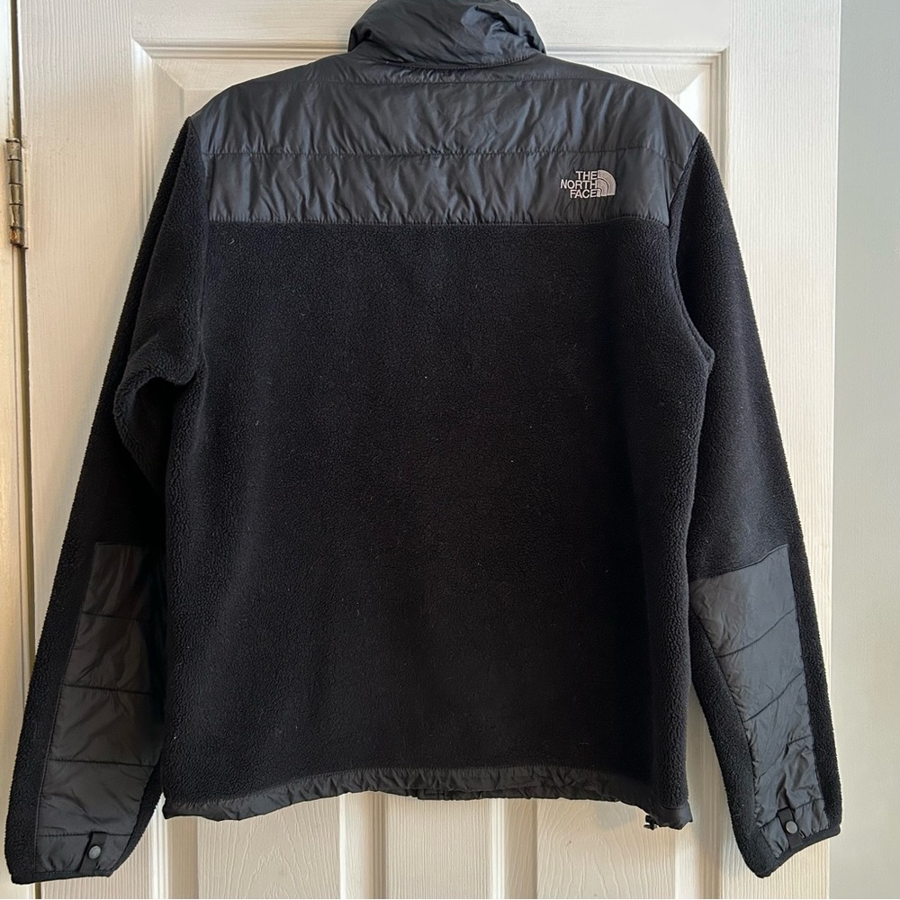 North Face Men's 550 Black Fleece/Puffer Polartec with down jacket size small - Picture 9 of 13